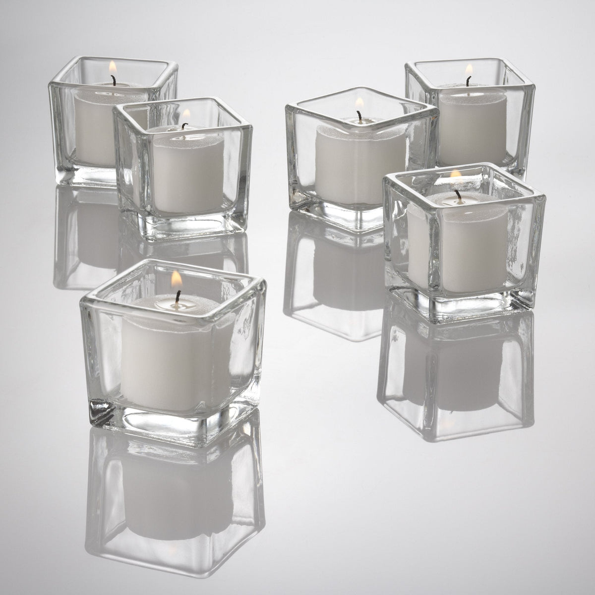eastland square votive candle holder set of 144 - view 1