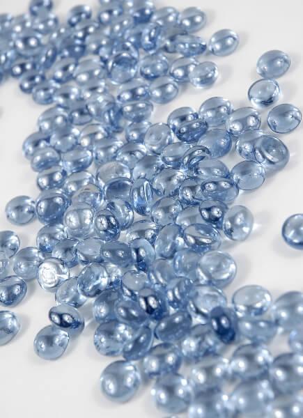 vase gems light blue 75 lbs| 