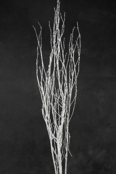 birch tree branches silver sequin sparkle 54| 