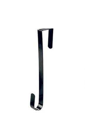 Black Metal Wreath Hanger Over the Door, 13.25 Inch| 36202_01