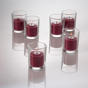 3 of 3: richland votive candles purple mulberry scented 10 hour set of 144