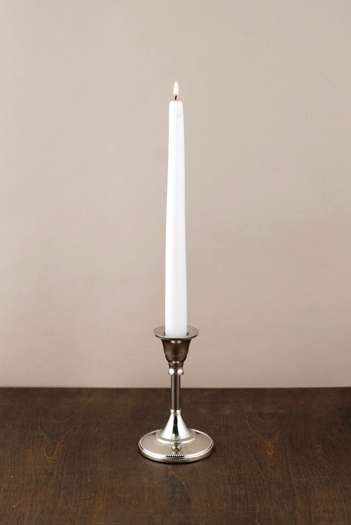 candlestick silver 5in| 