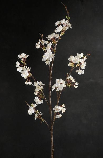 cherry blossom branch 42in white flowers| 0338493...