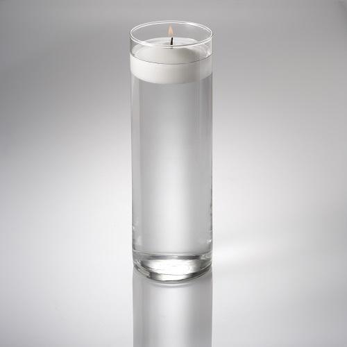 eastland cylinder floating candle holder 3 25 x10 5 set of 12 - view 3