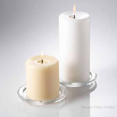 eastland pillar candle holder glass set of 12 - view 4