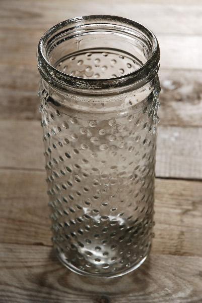 Hobnail Mason Jar Vases 9.25 Inch| 
