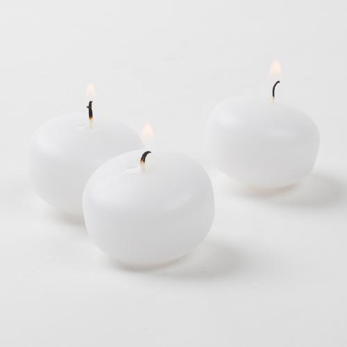 Richland Floating Candles 1.5" White Set of 240| 