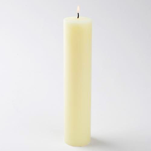 Richland Pillar Candle 2"x9" Ivory