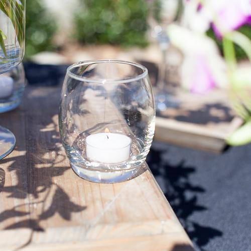 eastland grande hurricane votive candle holder set of 144