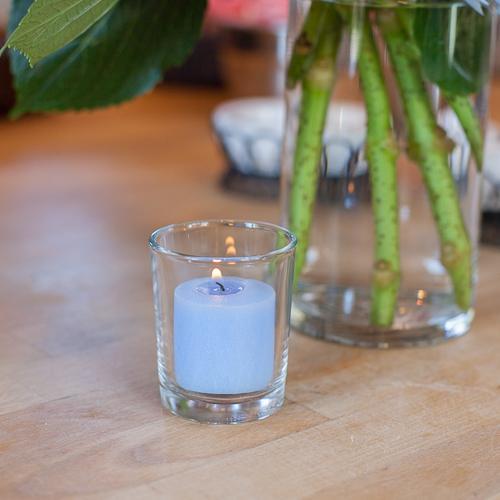 Richland Votive Candles Light Blue Ocean Breeze Scented 10 Hour Set of 288| 1007_288