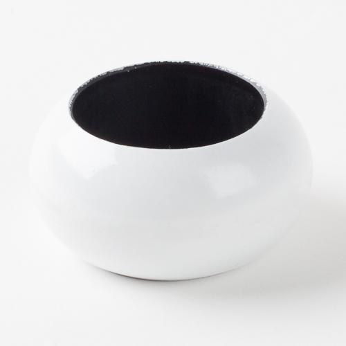 Richland Napkin Ring 2.3" White Set of 12| 9509_12