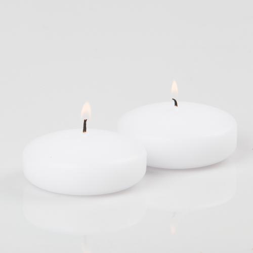 Richland Floating Candles 3" White Set of 12 - view 1