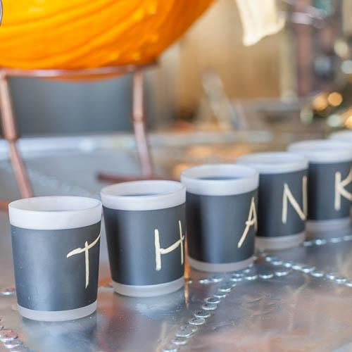 Eastland Chalkboard Votive Holder Set of 12 - view 5