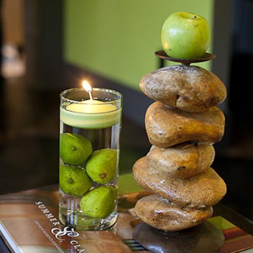 Richland Floating Candles 3" Green Set of 72 - view 2