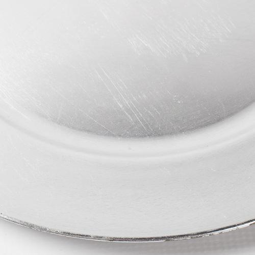 Richland Plain Charger Plate 13" Silver Set of 24| 9031_24
