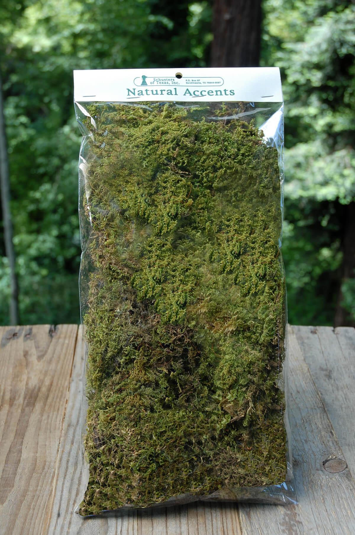 Natural Sheet Moss 2oz Bag| 