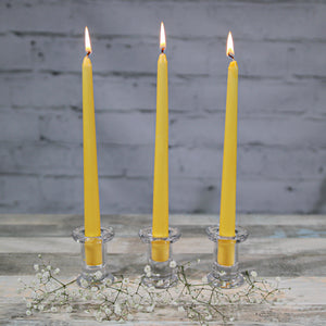 Richland Simple Glass Taper Candle Holder Set of 72