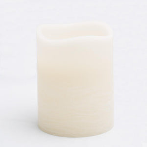 richland led big pillar candles ivory 6 x 8 set of 4