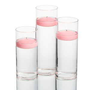 floating candles cylinder holders set 03