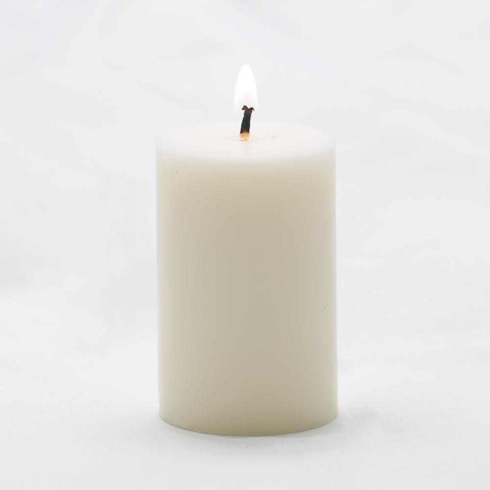 richland pillar candle 2 x3 light ivory set of 20