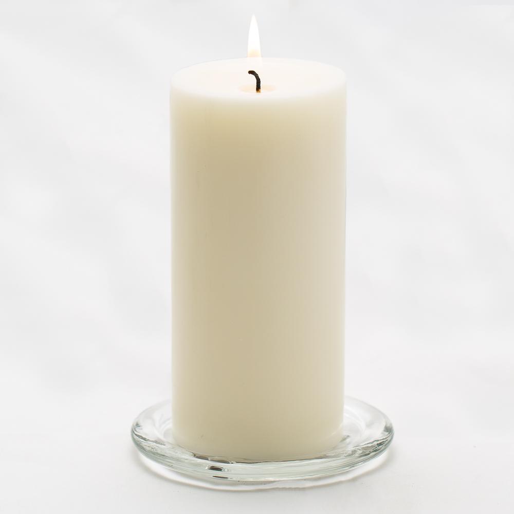 richland pillar candle 3 x6 light ivory set of 6