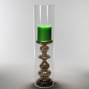 Richland Glass Chimney Candle Shade 4" x 20" Set of 12