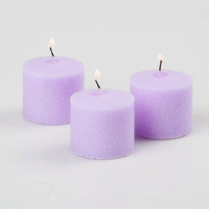 richland votive candles lavender scented 10 hour set of 144
