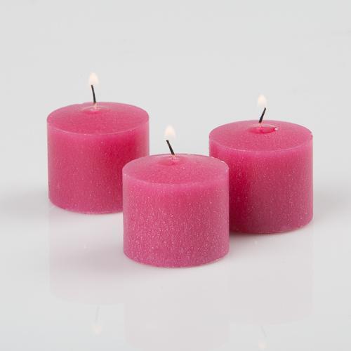 Richland Votive Candles Unscented Hot Pink 10 Hour Set of 144