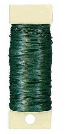 Floral Wire Green Paddle Wire 26 Gauge, 4 oz.