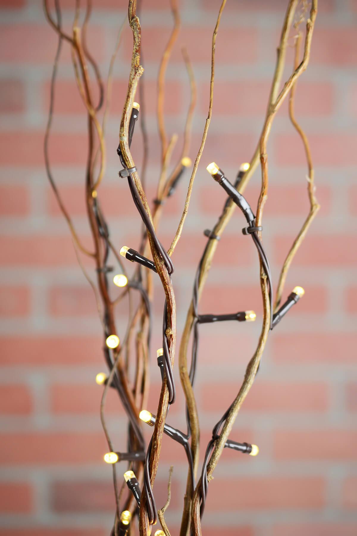 5 battery operated natural willow lighted branches warm white 39 tall