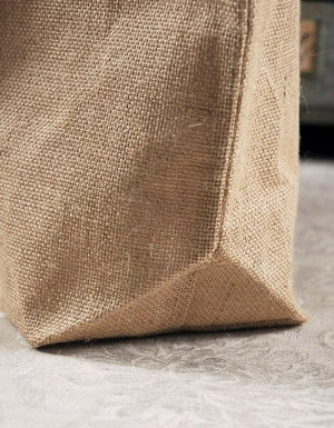 Large 20" Burlap Tote Bags with Handles