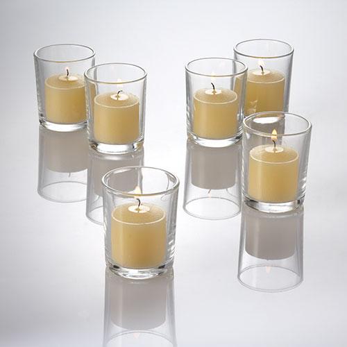 Richland Votive Candles Unscented Ivory 10 Hour Set of 12