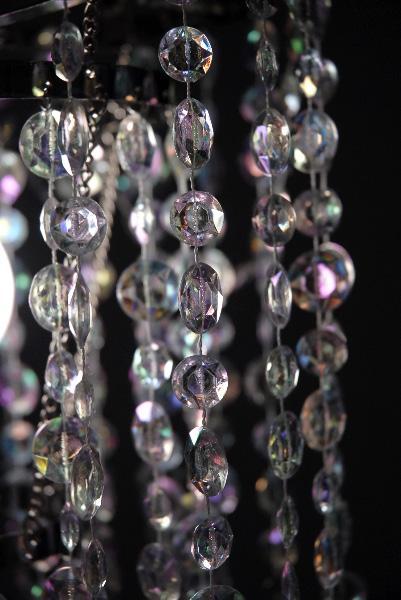 Touch of Lavender Wired Crystal Garland 42