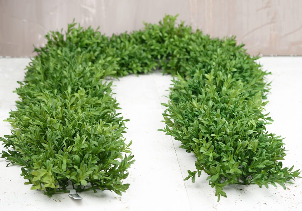 tea leaf mat garland 8 x6 ft