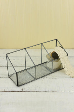 Glass Observation Box 5x12in