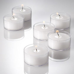 Richland Clear Tealight Candles White Citronella Scented Set of 500