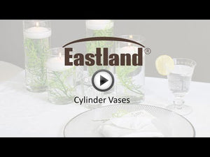 Eastland Cylinder Vases 6" , 7.5", 9" & 10.5" Set of 4