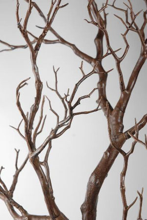 artificial manzanita tree branch brown 38 5in