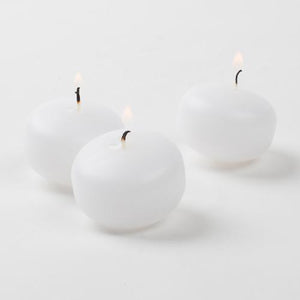 Richland Floating Candles 1.5" White Set of 120