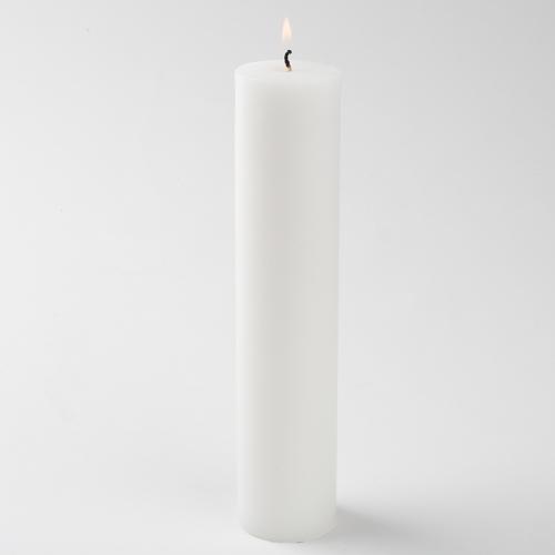 Richland Pillar Candle 2"x9" White Set of 10