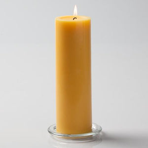 Richland Pillar Candles 3"x9" Yellow Set of 24