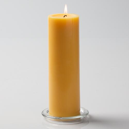 Richland Pillar Candles 3"x9" Yellow Set of 6