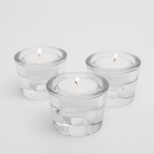 richland multi use tealight and taper holder clear set of 72