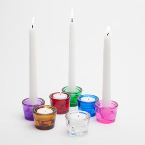 Richland Multi-Use Tealight and Taper Holder Clear Set of 12