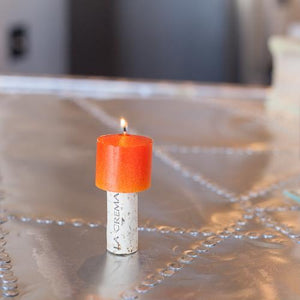 richland votive candles unscented orange 10 hour set of 144