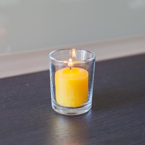 Richland Votive Candles Unscented Yellow 10 Hour Set of 72