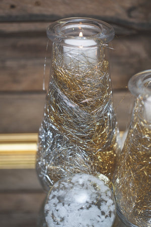 Richland Teardrop Vase & Tealight  Holder – Large Set of 24