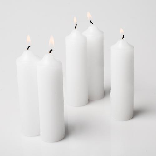 Richland Vigil Candles White Set of 25