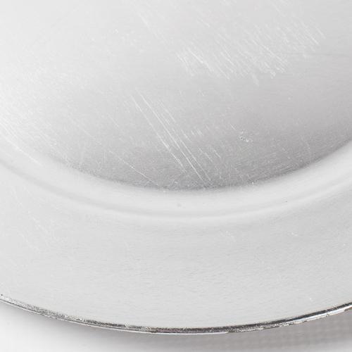 Richland Plain Charger Plate 13" Silver