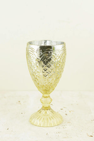 Kingston Gold Compote Vase